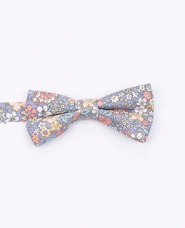 Noeud Papillon Liberty Gris n°2 Enfant en Coton | Gaspard - Unipap's