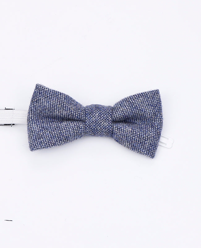 Noeud Papillon Bleu n°3 Enfant en Laine | Claude - Unipap's