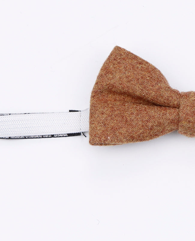 Noeud Papillon Marron Enfant en Laine | Claude - Unipap's