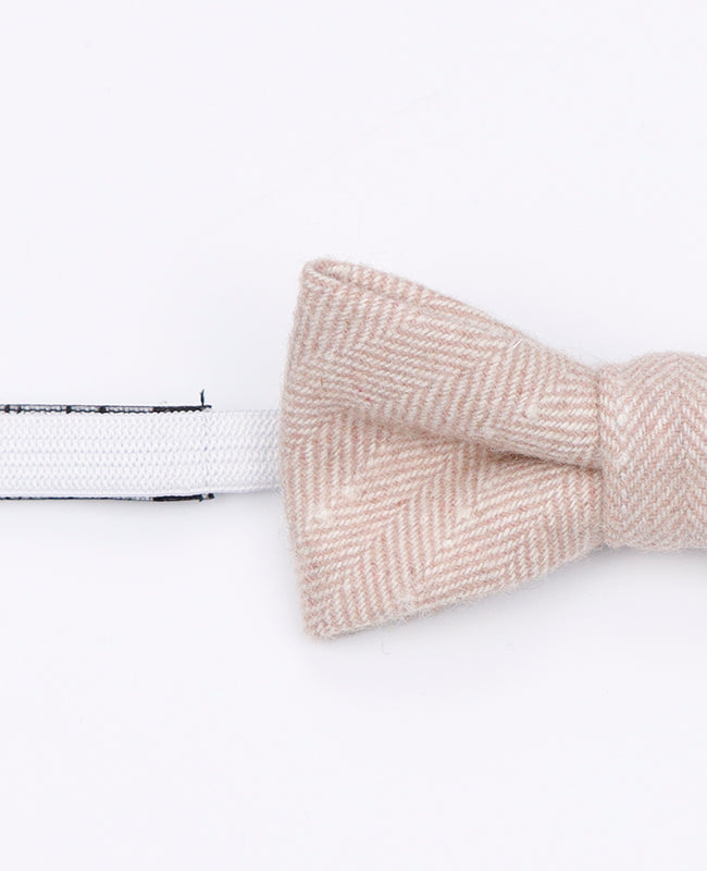 Noeud Papillon Rose n°1 Enfant en Laine | Claude - Unipap's