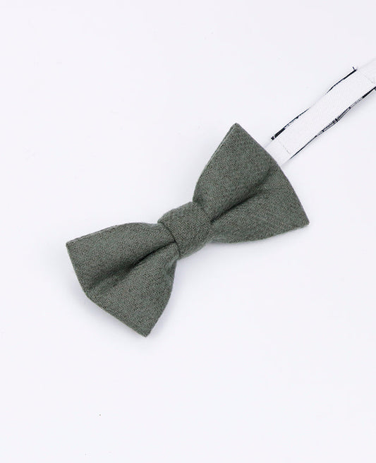 Noeud Papillon Vert n°2 Enfant en Laine | Claude - Unipap's