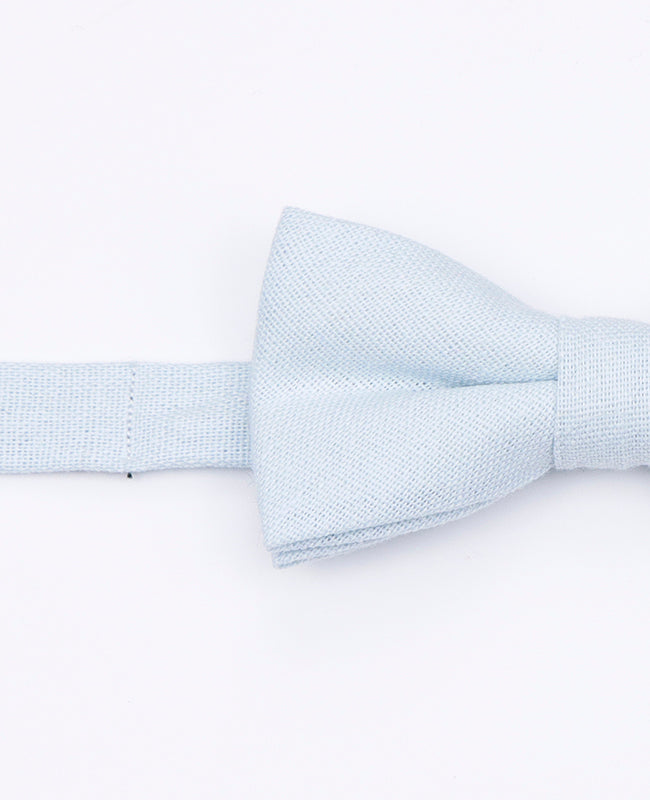 Noeud Papillon Bleu n°6 Enfant en Lin | Basile - Unipap's