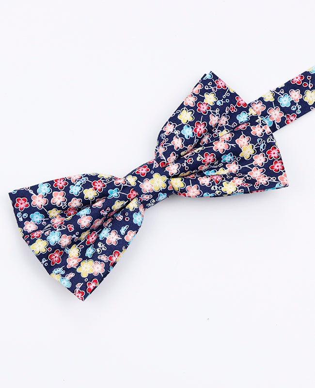 Noeud Papillon Liberty Bleu n°12 Homme en Coton | Gaspard - Unipap's