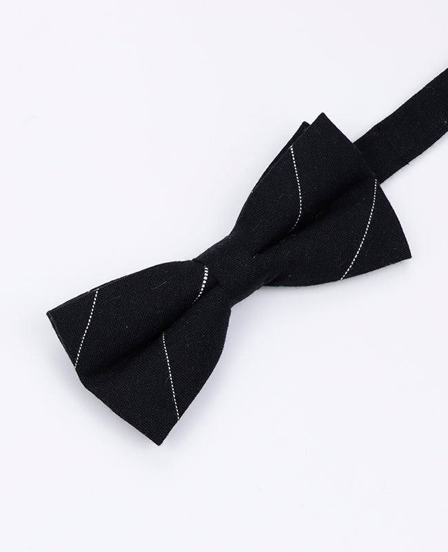 Noeud Papillon Tartan Noir n°2 Homme en Coton | Marcel - Unipap's