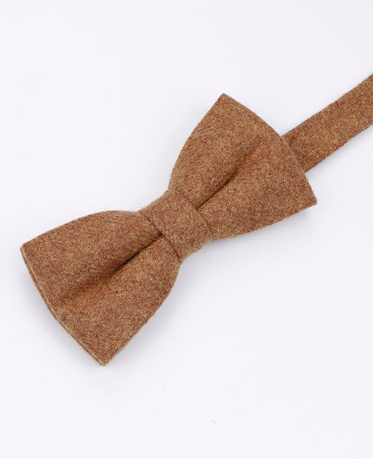 Noeud Papillon Marron Homme en Laine | Claude - Unipap's