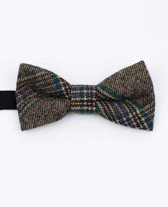 Noeud Papillon Tartan Gris n°5 Homme en Laine | Norbert - Unipap's