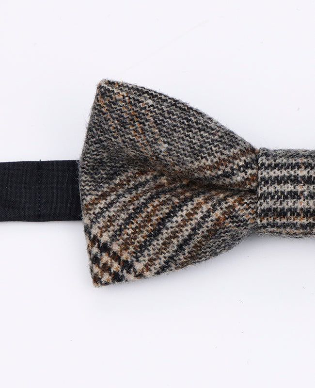 Noeud Papillon Tartan Gris n°6 Homme en Laine | Norbert - Unipap's