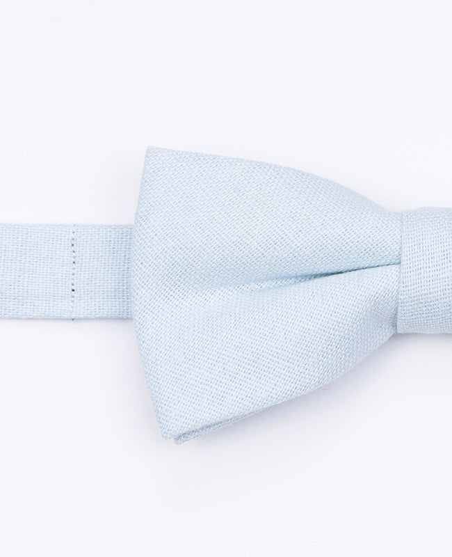 Noeud Papillon Bleu n°6 Homme en Lin | Basile - Unipap's