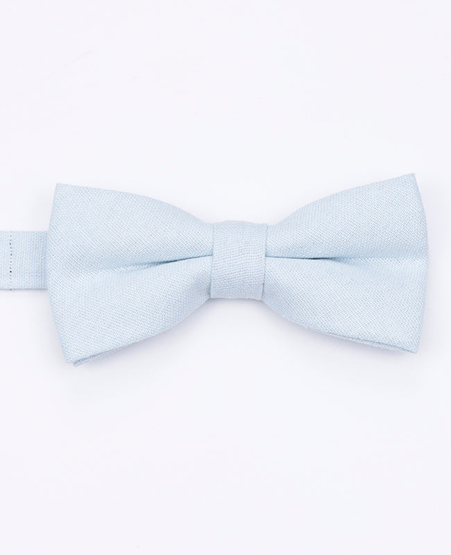 Noeud Papillon Bleu n°6 Homme en Lin | Basile - Unipap's