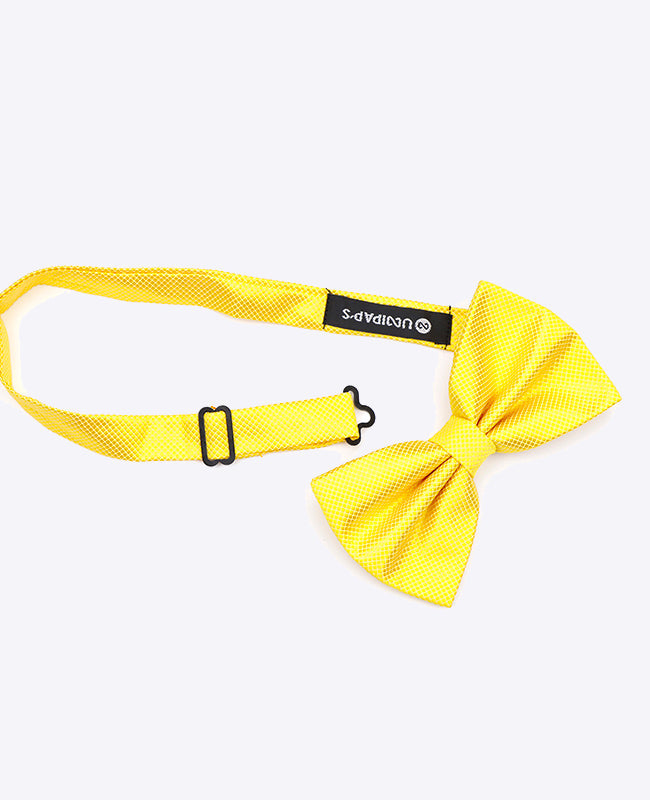 Noeud Papillon Jaune Homme en Polyester | Martin - Unipap's