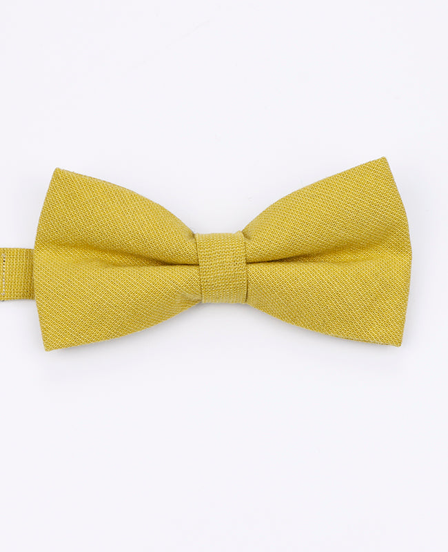 Noeud Papillon Jaune Homme en Coton | Edgard | Unipap's