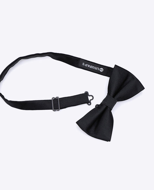 Noeud Papillon Noir Homme en Polyester | Lucien - Unipap's