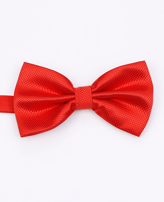 Noeud Papillon Rouge n°2 Homme en Polyester | Martin - Unipap's