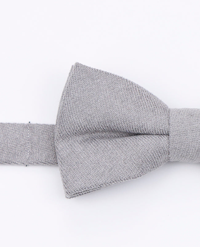 Noeud Papillon Gris n°1 Homme en Effet Velours | Simon - Unipap's