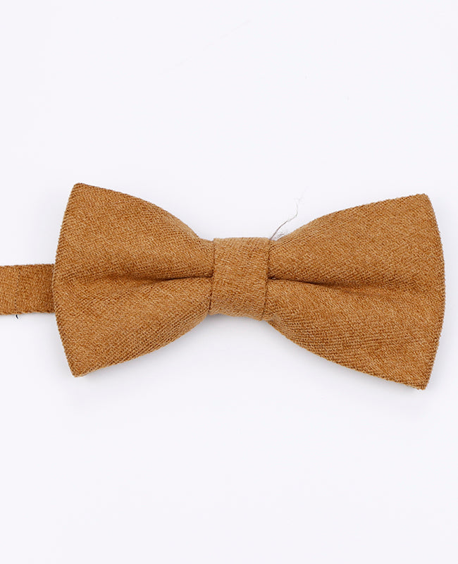 Noeud Papillon Marron n°1 Homme en Effet Velours | Simon - Unipap's