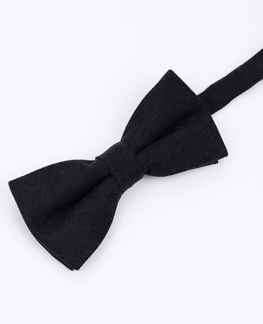 Noeud Papillon Noir Homme en Effet Velours | Simon - Unipap's