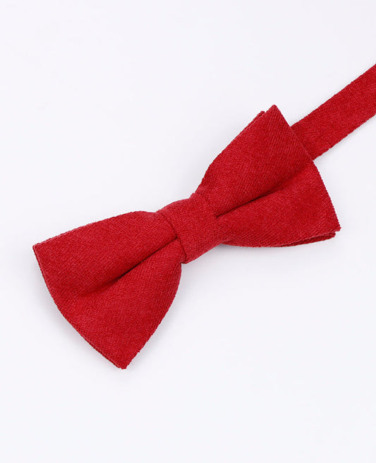 Noeud Papillon Rouge n°2 Homme en Effet Velours | Simon - Unipap's