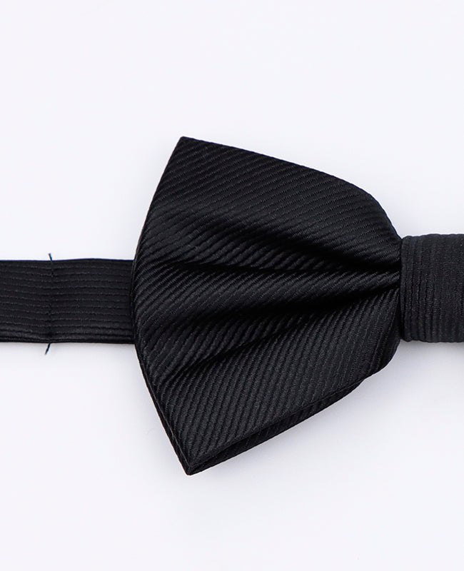 Noeud Papillon XL Noir Homme en Polyester | Lucien - Unipap's