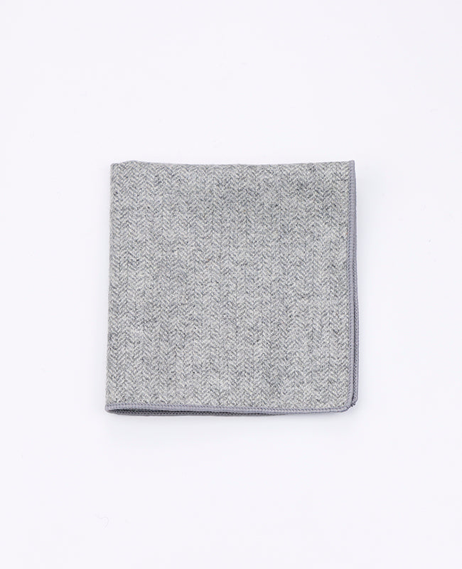 Pochette de Costume Gris n°5 en Laine | Claude - Unipap's