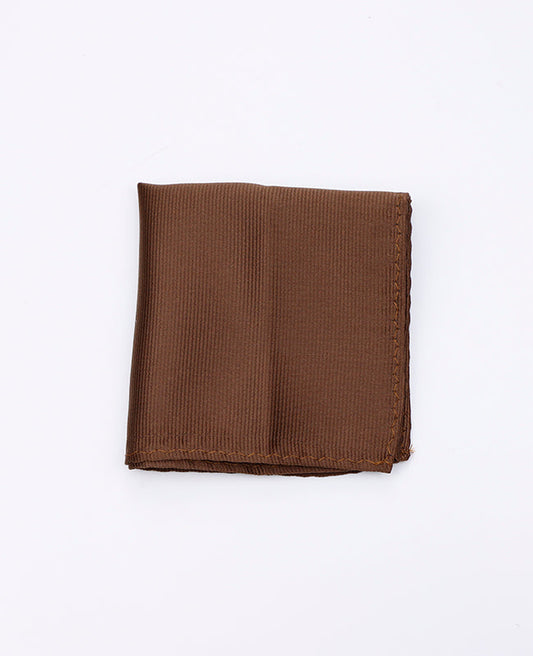 Pochette de Costume Marron en Polyester | Lucien - Unipap's