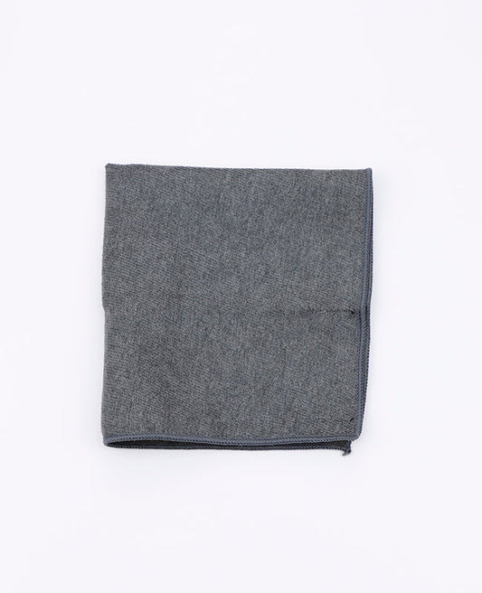 Pochette de Costume Gris n°2 en Effet Velours | Simon - Unipap's
