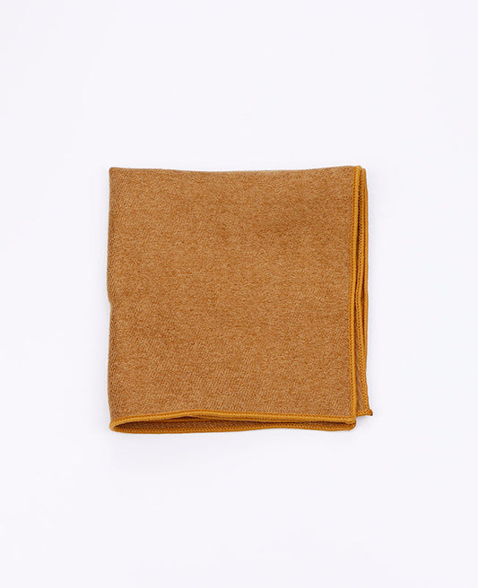 Pochette de Costume Marron n°1 en Effet Velours | Simon - Unipap's