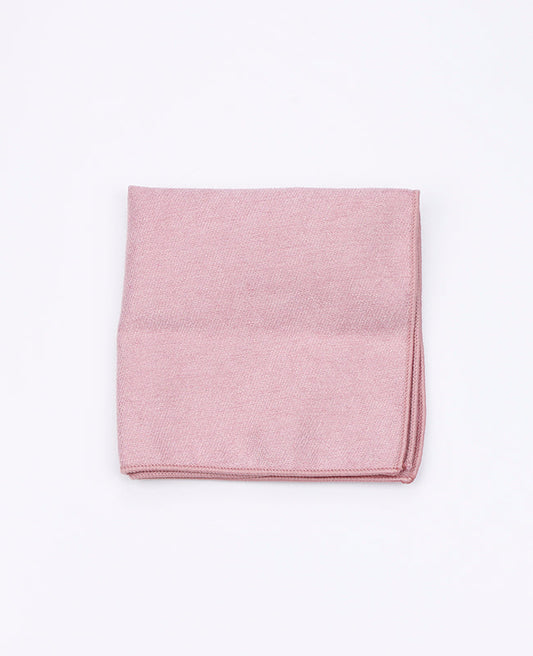 Pochette de Costume Rose n°3 en Effet Velours | Simon - Unipap's